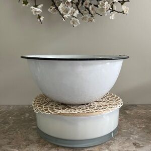 Vintage Enamel Bowl
